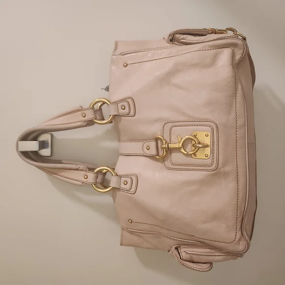 Marc Jacobs pale pink blush coloredLeather Handbag